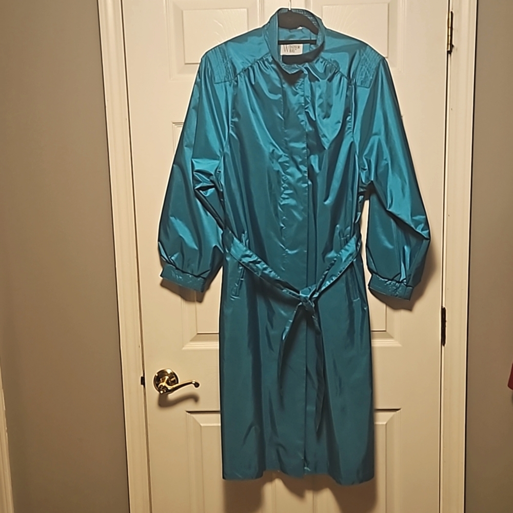 Windsor Bay Vintage Rain Trench Coat